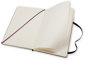 Moleskine Large Squared Notebook -muistikirja, musta, kuva 4