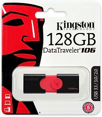 Kingston 128 Gt DataTraveler 106 USB 3.1 -muistitikku, kuva 2