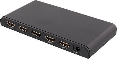 Deltaco Prime HDMI-246 -HDMI-jakaja, kuva 2