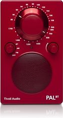 Tivoli Audio PAL BT pöytä-/matkaradio, punainen