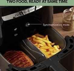 OBH Nordica Easy Fry & Grill XXL 2-in-1 -airfryer, musta, kuva 17