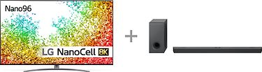 LG 65NANO966 65" 8K Ultra HD NanoCell TV + LG S90QY 5.1.3 Dolby Atmos Soundbar -tuotepaketti