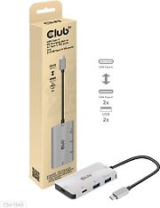 Club 3D Type-C PD Charging Hub -hubi