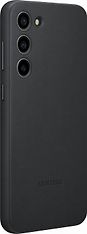 Samsung Galaxy S23+ Leather Cover -suojakuori, musta, kuva 3