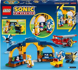 LEGO Sonic the Hedgehog 76991 - Tailsin työpaja ja Tornado-lentokone, kuva 15