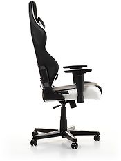 DXRacer RACING Gaming Chair -pelituoli, musta/valkoinen, kuva 5