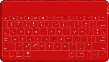Logitech Keys-To-Go -näppäimistö, punainen