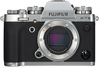 Fujifilm X-T3 -mikrojärjestelmäkameran runko, hopea