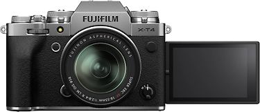 Fujifilm X-T4 -mikrojärjestelmäkamera, hopea + 18 - 55 mm objektiivi, kuva 4