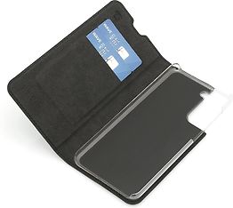 Wave BookCase -suojakotelo, Samsung Galaxy S21, musta, kuva 5