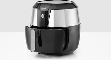 OBH Nordica Easy Fry XXL -airfryer, musta/teräs, kuva 6