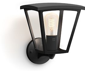 Philips Hue Inara Outdoor-älykäs lyhtyvalaisin, ylöspäin, musta, 30 cm