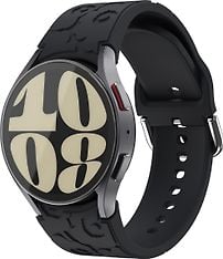 Samsung x Marimekko Wristband -ranneke, Samsung Galaxy Watch 4 / 5 / 6, musta, kuva 3