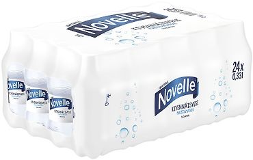 Novelle-kivennäisvesi, 330 ml, 24-PACK