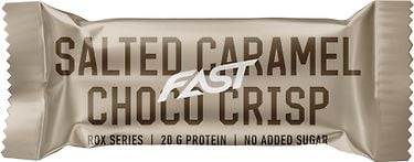 FAST ROX Salted Caramel Choco Crisp -proteiinipatukka, 55 g, 15-PACK, kuva 2