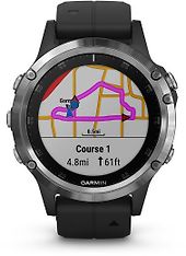 Garmin fenix 5 Plus -GPS-urheilukello, hopea, kuva 2