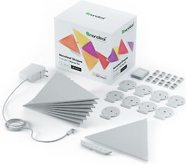 Nanoleaf Shapes Triangles Starter Kit -aloituspakkaus, 9 osaa