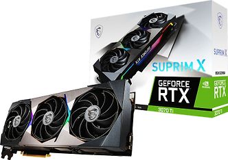 MSI GeForce RTX 3070 Ti SUPRIM X 8G -näytönohjain