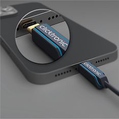 Clicktronic USB-C - HDMI 2.0 -kaapeli, 2 m, musta, kuva 4