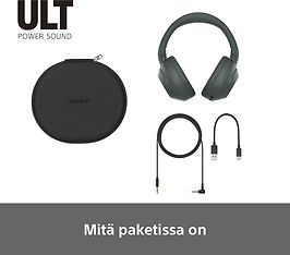 Sony ULT Wear vastamelukuulokkeet, Forest Gray, kuva 14