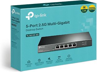 TP-Link TL-SG105-M2 2.5 Gigabit 5-porttinen kytkin, kuva 8