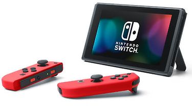 Nintendo Switch - Super Mario Odyssey Edition -pelikonsolipaketti, punainen, kuva 9
