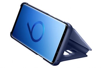 Samsung Galaxy S9+ Clear View Cover -suojakansi, sininen, kuva 3