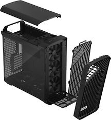 Fractal Design Torrent Black TG Light Tint E-ATX-kotelo ikkunalla, musta, kuva 16