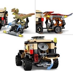 LEGO Jurassic World 76951 - Pyroraptorin ja Dilophosauruksen kuljetus, kuva 6