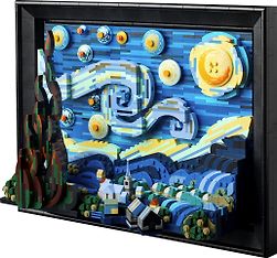 LEGO Ideas 21333 - Vincent van Gogh – Tähtikirkas yö, kuva 4