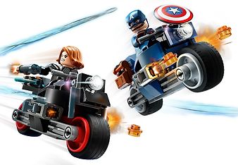 LEGO Super Heroes Marvel 76260 - Black Widow ja Captain America moottoripyörineen, kuva 8