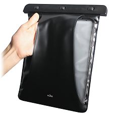 Puro Waterproof Case Tablet 10.1"   -vesitiivis suojalaukku, musta, kuva 3