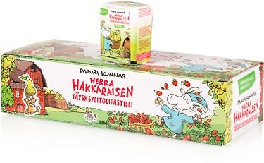 Herra Hakkaraisen -täysksylitolipastilli, päärynä, 55 g, 12-PACK –  