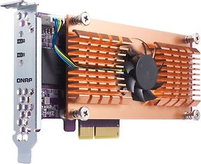 QNAP QM2-2P-244A PCIe M.2 NVMe  SSD -laajennuskortti