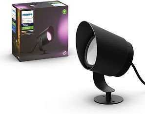 Philips Lily XL HUE Outdoor white and color ambiance -puutarhan älyspottivalaisin, 24 V, 24 cm, antrasiitti, ulkokäyttöön 15 W, kuva 32