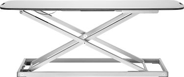 ErgoWork Desk Converter Small -säädettävä pöytätaso, valkoinen, kuva 3