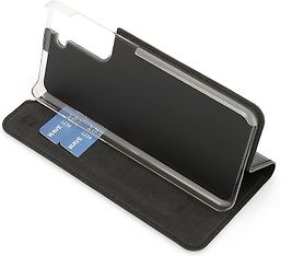 Wave BookCase -suojakotelo, Samsung Galaxy S21, musta, kuva 6