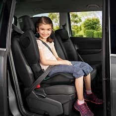 Britax Römer KIDFIX M i-SIZE, car seats 4 to 12 Years Old, ISOFIX car seat,  15-36 kg / 100-150 cm, (Group 2/3) Burgundy Red