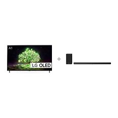 LG OLED77A1 77" 4K Ultra HD OLED -televisio + SN10Y soundbar -tuotepaketti