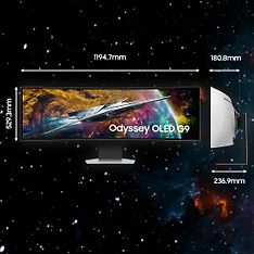 Samsung Odyssey G9 (G95SC) 49" OLED -kaareva pelinäyttö, kuva 11