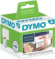 Dymo LabelWriter -diskettitarra 70 x 54 mm, 320 tarraa, valkoinen