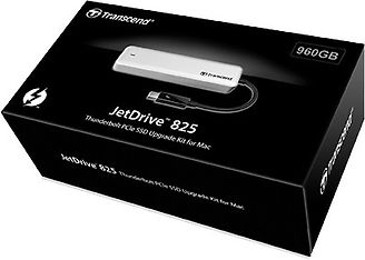Transcend JetDrive 825 SSD-päivitys Apple MacBook kannettaville 480 Gt