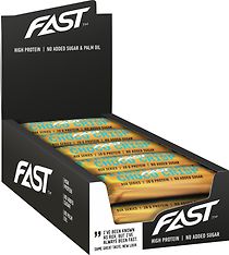 FAST ROX Peanut Caramel Crisp -proteiinipatukka, 55 g, 15-PACK