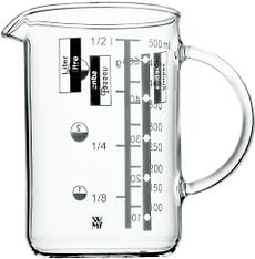 WMF Gourmet -mittakannu, lasinen, 0,5 L