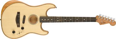 Fender American Acoustasonic Stratocaster -sähkökitara, Natural