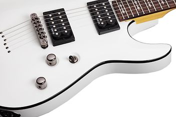 Schecter Omen 6 -sähkökitara, Vintage White, kuva 3