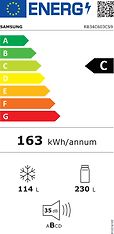 Samsung RB34C603CS9/EF -jääkaappipakastin, teräs, kuva 3