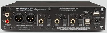 Cambridge Audio DacMagic Plus -DA-muunnin, musta, kuva 2