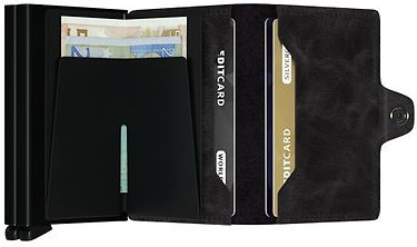 Secrid Vintage Twinwallet -lompakko, musta, kuva 4