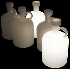 Studio Eero Aarnio Bottle of Light -pöytävalaisin, E27, kuva 2